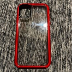 Red/Clear Otterbox Case